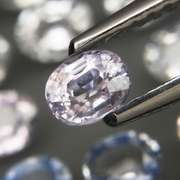 Heated only top blue 4.53ct Sapphire set