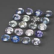 Heated only top blue 4.53ct Sapphire set