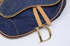 Dior Denim Saddle bag