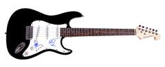 Earth Wind and Fire Autographed Signed Guitar ACOA