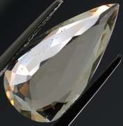 Remarkable 5.99ct high fire platinum blonde Beryl