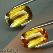 2.94ct rich golden Sphene with rainbow sparks