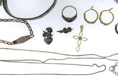 Group lot of Vintage Sterling Silver Jewelry