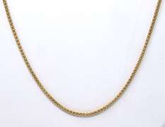 Sterling Silver Popcorn Chain Necklace
