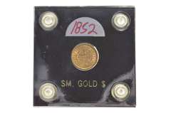 1852 $1 Liberty Head Gold Dollar
