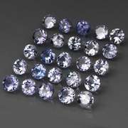 Gorgeous 6.28ct multi-color Tanzanite set