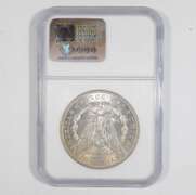 MS63 1887 Morgan Silver Dollar - Binion Collection - Graded NGC