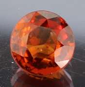 Amazing red orange color in this 2.66ct Garnet