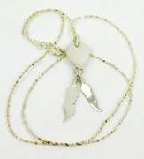 Sterling Navajo Turquoise Bear Claw Necklace