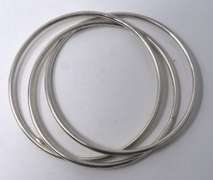 Lot of 3 Sterling Silver Bangles