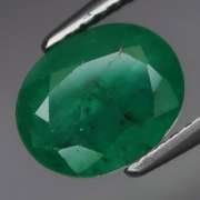 Top green UNHEATED 2.16ct Colombian Emerald