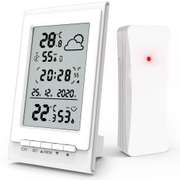 Electronic Thermometer HD Glass Weather Station