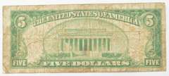 1929 $5 National Currency Orangeburg, SC - United States Note - 10650