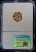 2001 $5 Gold 1/10 Ounce Eagle NGC MS70