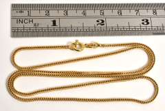 Useful 18k Foxtail Necklace