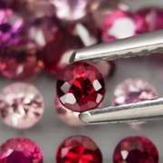 UNHEATED! 4.19ct matched diamond cut Sapphire parcel