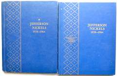 2 Sets Of Complete Jefferson Nickels 1938-1964