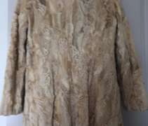 Ines Et Marechal Beige Persian Lamb 7/8 Coat