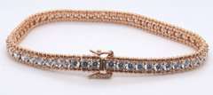 Sterling Silver CZ Tennis Bracelet