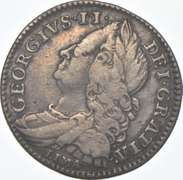 1746 United Kingdom 6 Pence - Lima Below Bust