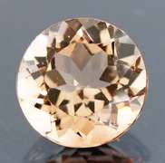 Brilliant golden 3.21ct Imperial Topaz solitaire