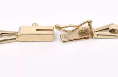 Lush Diamond and Iolite Bracelet in Yellow Gold