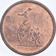 1933 Wolfville Western Days Tucson, AZ Dollar Token HK689