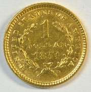 Needle-sharp 1851 US Type One $1 Gold Piece