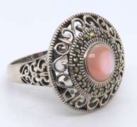 Vintage Sterling Silver Gemstone Ring