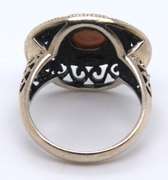 Vintage Sterling Silver Gemstone Ring