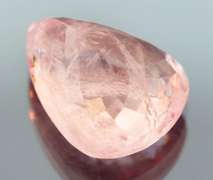 Huge! Bubblegum pink 10.45ct UNHEATED pink Morganite pear