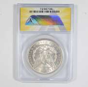 MS63 1889 Morgan Silver Dollar - VAM-30 DBL EAR - Graded ANACS