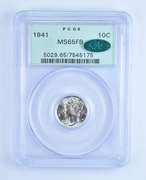 MS65 FB 1941 Mercury Dime - CAC - Graded PCGS