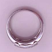 Gent's 14kt Gold & Diamond Band Ring