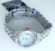 Citizen Eco-Drive Women's Quattro Two-Tone Mother of Pearl and Diamonds Watch