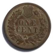 1886 Type 1 Indian Head Cent