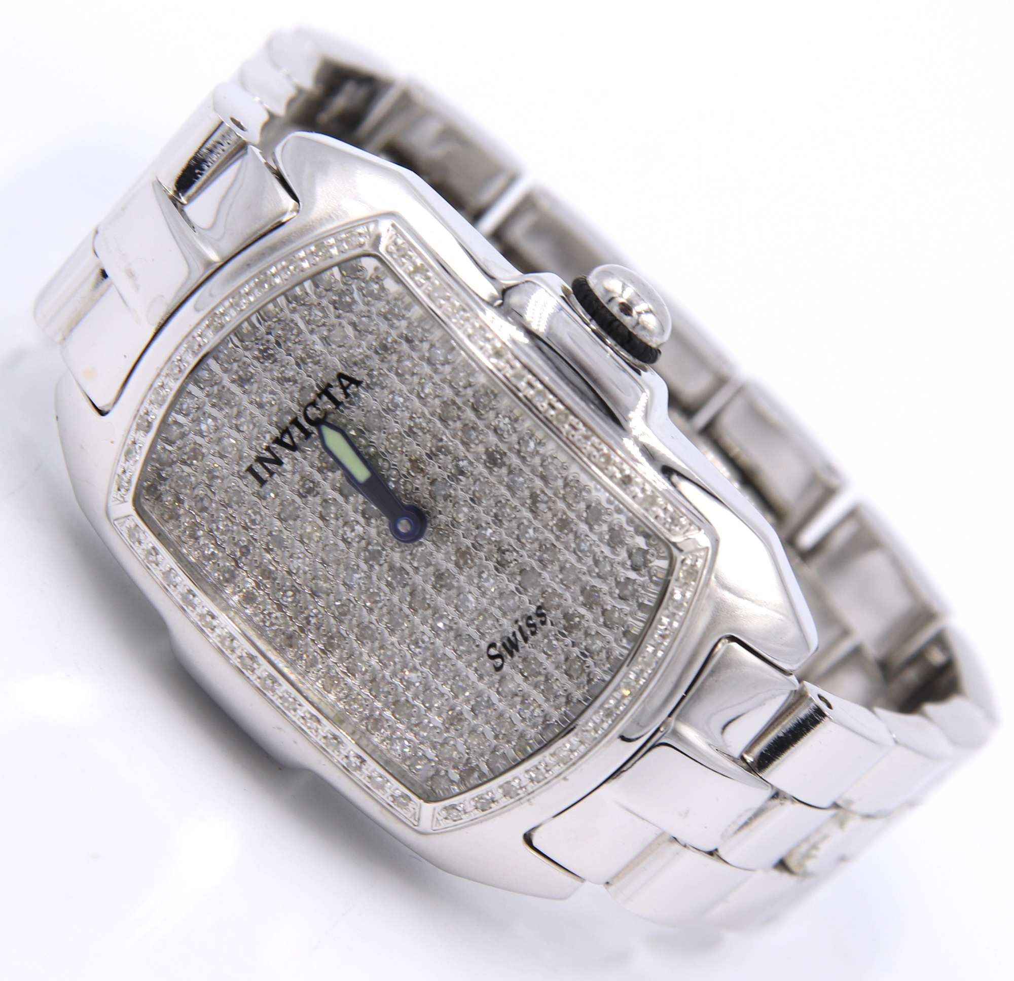 Invicta Lupah Swiss Diamond Quartz Watch - U.S. Auction Brokers display picture 1
