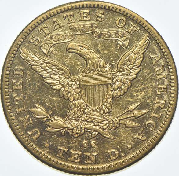 1892-CC $10 Liberty Head Gold Eagle