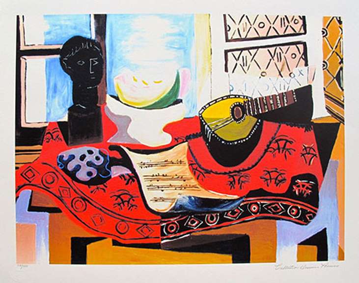 Pablo Picasso, Still Life With Madolin