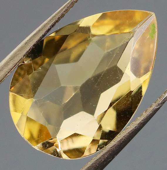 Vibrant! 3.22ct top golden orange unheated Citrine