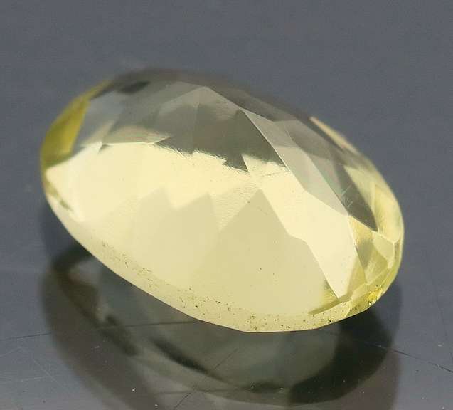 Glittering 3.41ct lemon yellow Citrine