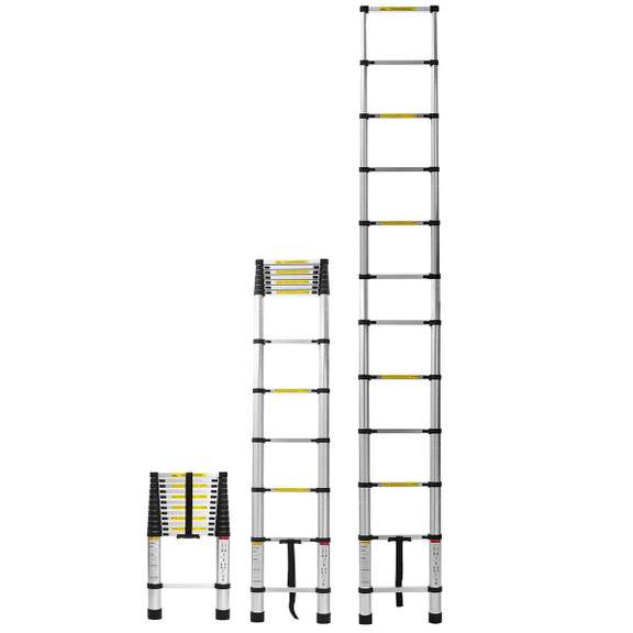 3.8m Retractable Multifunctional Extendable Ladder