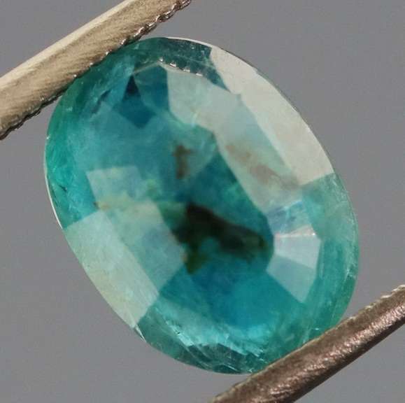 Glowing 1.30ct ocean blue unheated Grandidierite