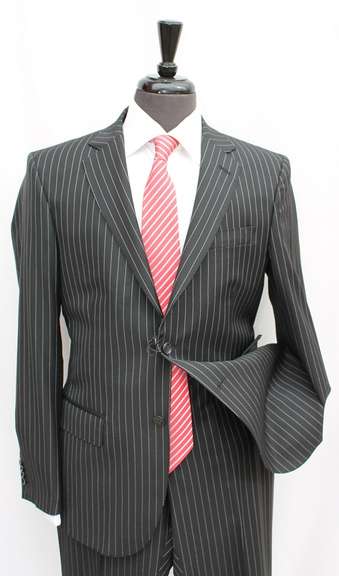 A Sharp Slim Fit Suit, Made In Italy By Galante
