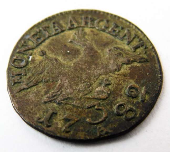 Rare 1782 Fridericus Borussorum Rex German Coin