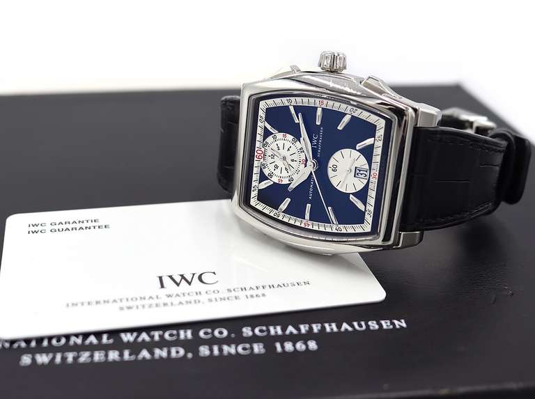 IWC Da Vinci Chronograph Automatic, 43mm, Stainless W/ Box & Papers