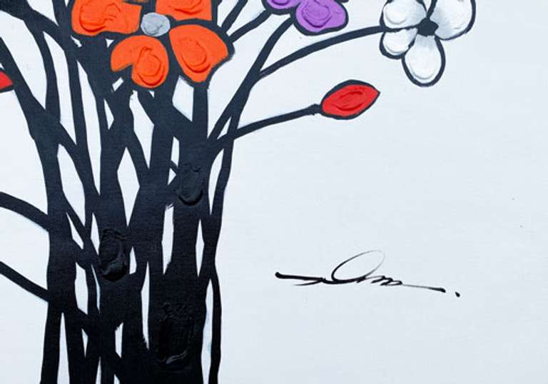 UNIQUE VERSION OF PAINTING ON CANVAS