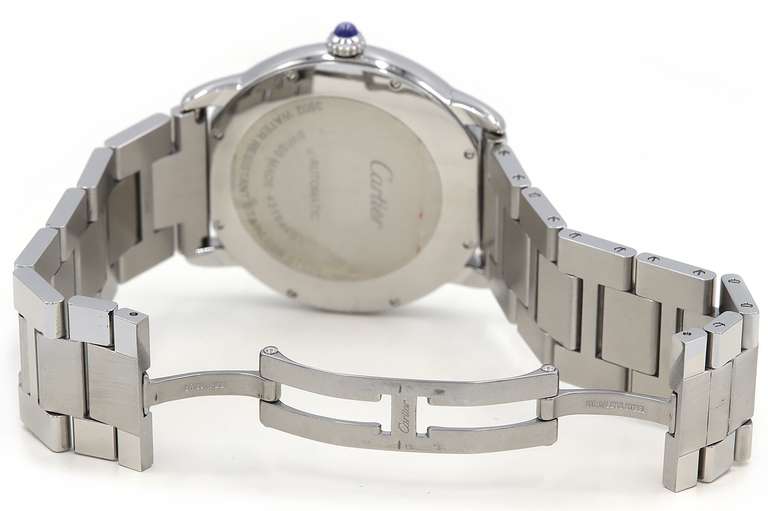 Cartier Ronde Solo 3802 Automatic 42MM White Dial unisex Watch