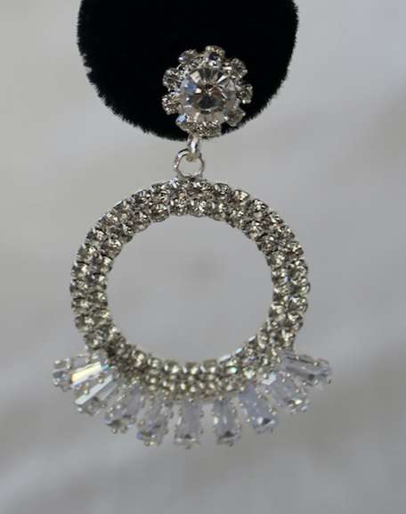 A Very Sexy  Fashion  Design Hoop Earrings