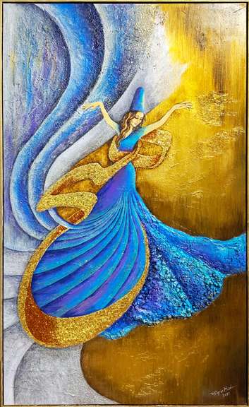 Sepideh Bidani "Sepid" Original Mixed Media